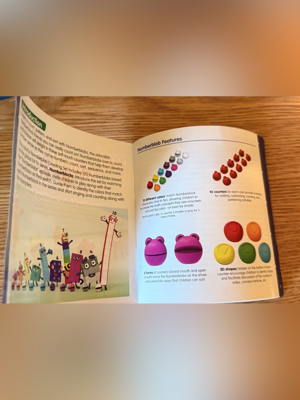 Numberblocks Hand2Mind Numberblob Counting Set - Multicolor - Picture 3 of 3